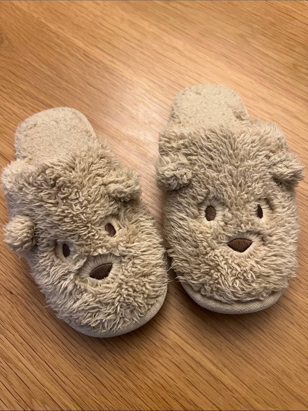Rylee+Cru teddy slippers